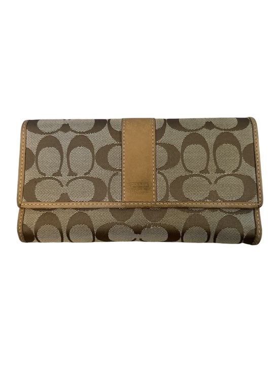 Coach Handbags - COACH - Signature Trifold Wallet
